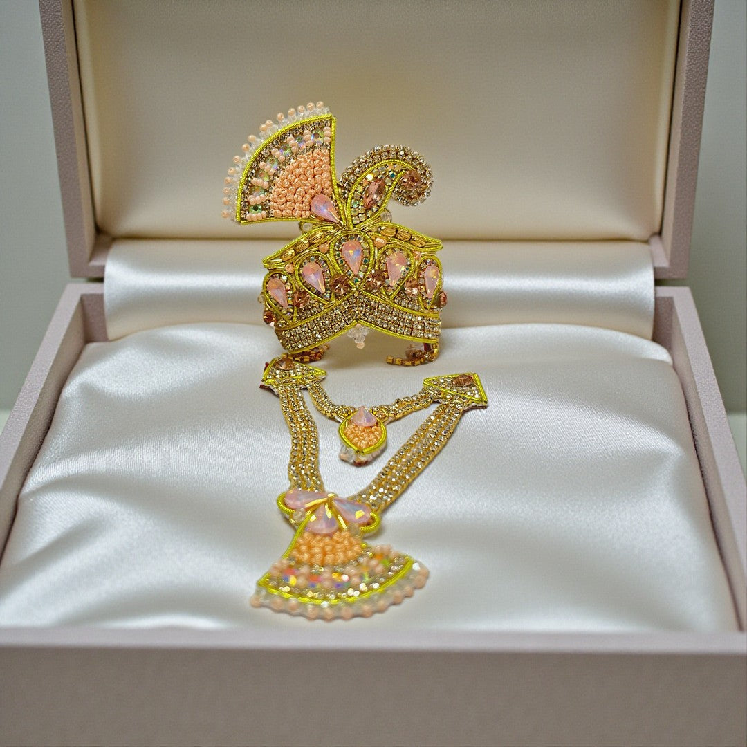 👑 Jardogi Radha Krishna Premium Shringar Set SP-4454👑