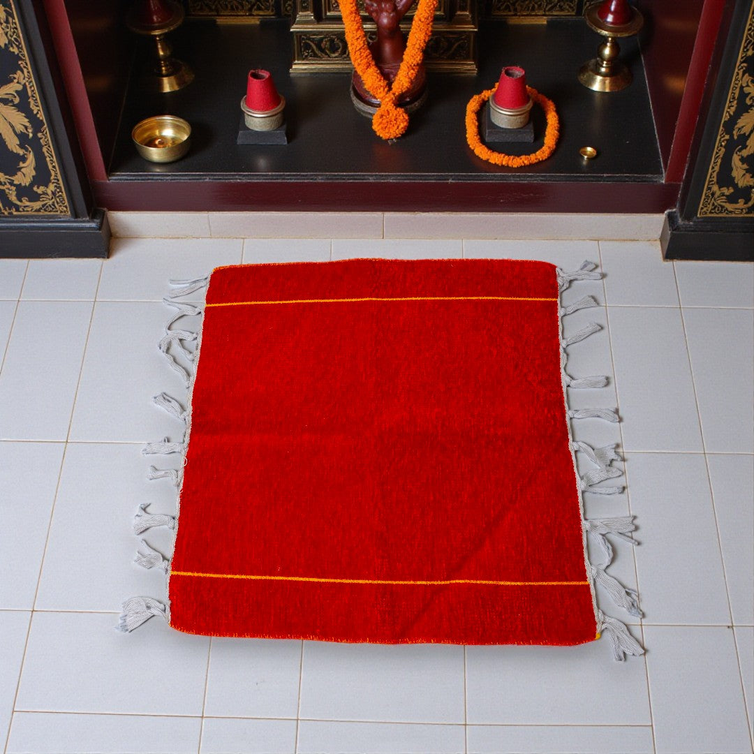 Premium Velvet Sitting Double sided aasan