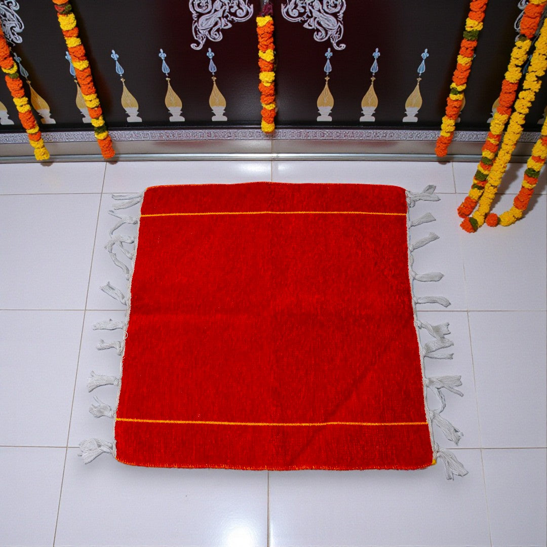 Premium Velvet Sitting Double sided aasan