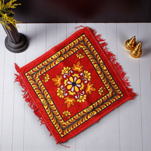 Premium Quilted Puja Aasan