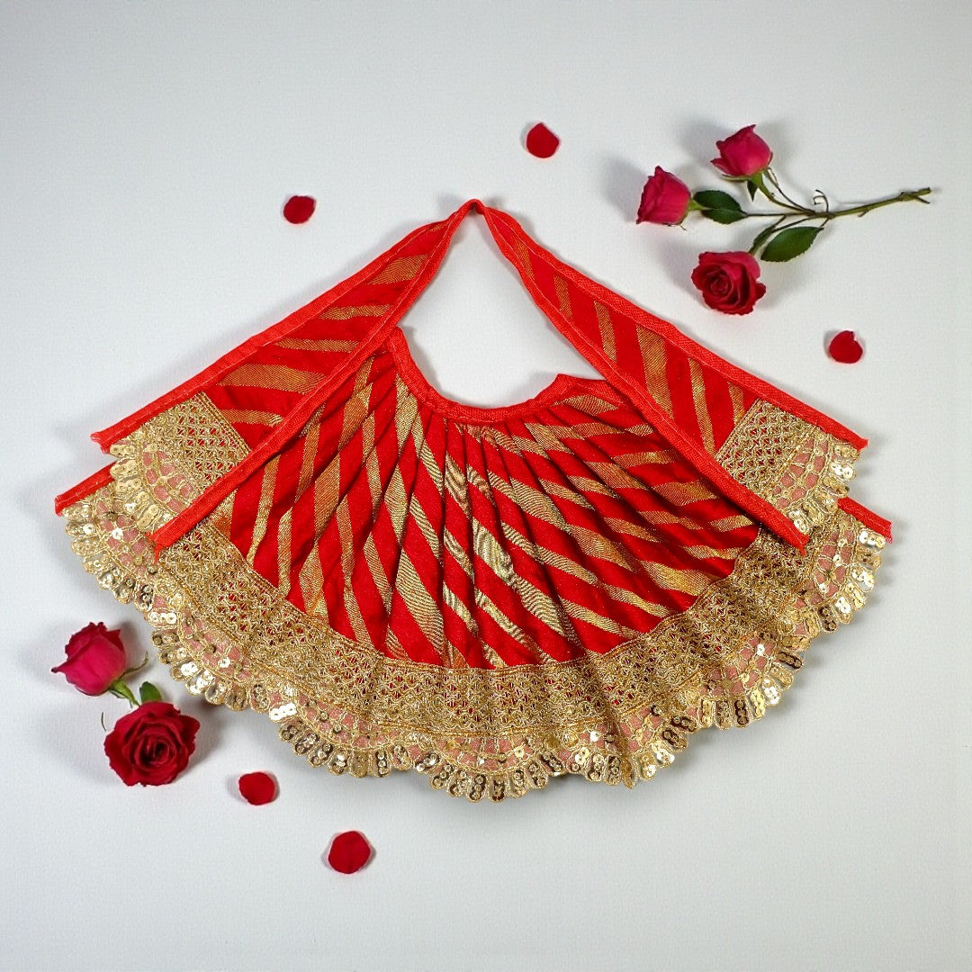 Premium Leheriya Lehenga Patka Set for Mata Rani SP-H55