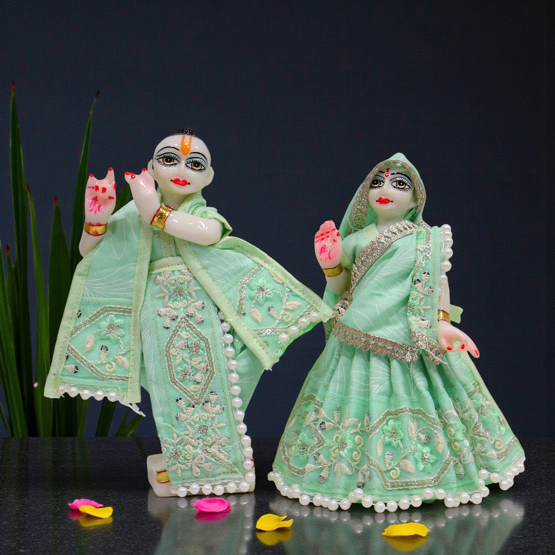 Radha Krishna Poshak Set – Premium Cotton Elegance SP-G29