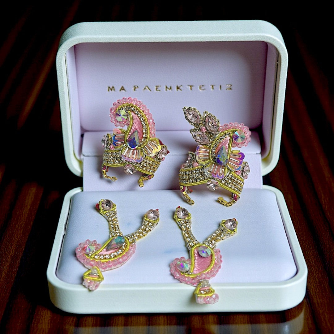 👑 Jardogi Radha Krishna Premium Shringar Set 4444 👑