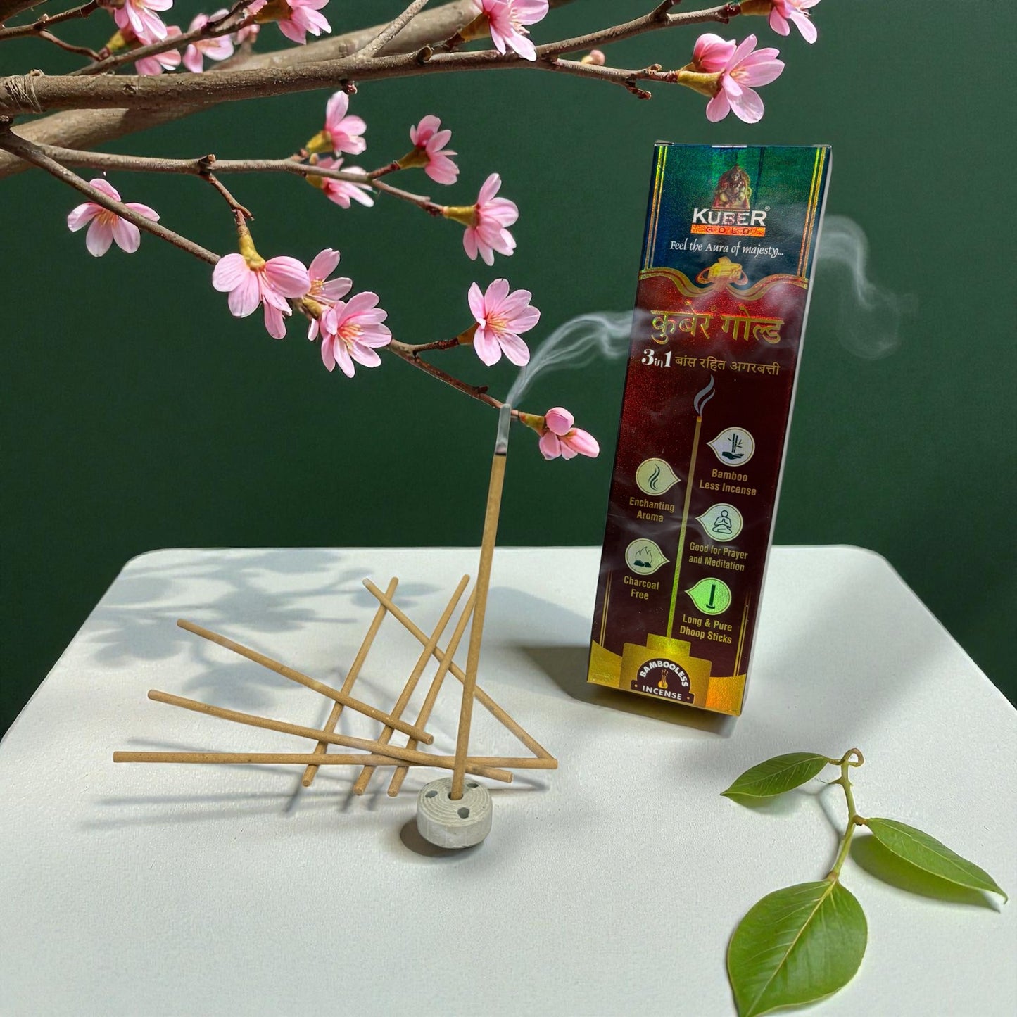 Kuber Bamboo-less Incense Stick