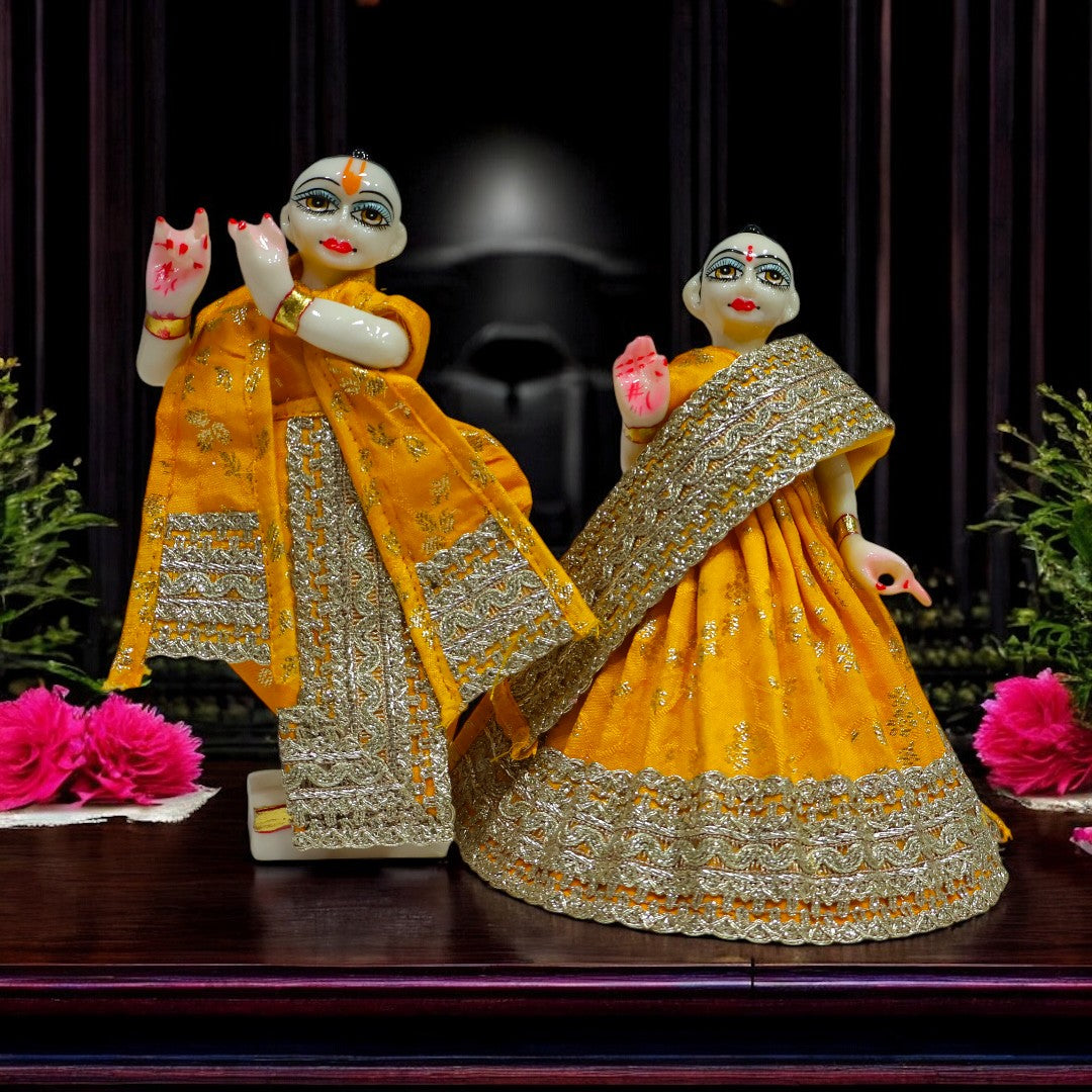 Banarasi Radha Krishna Dress SP-G75