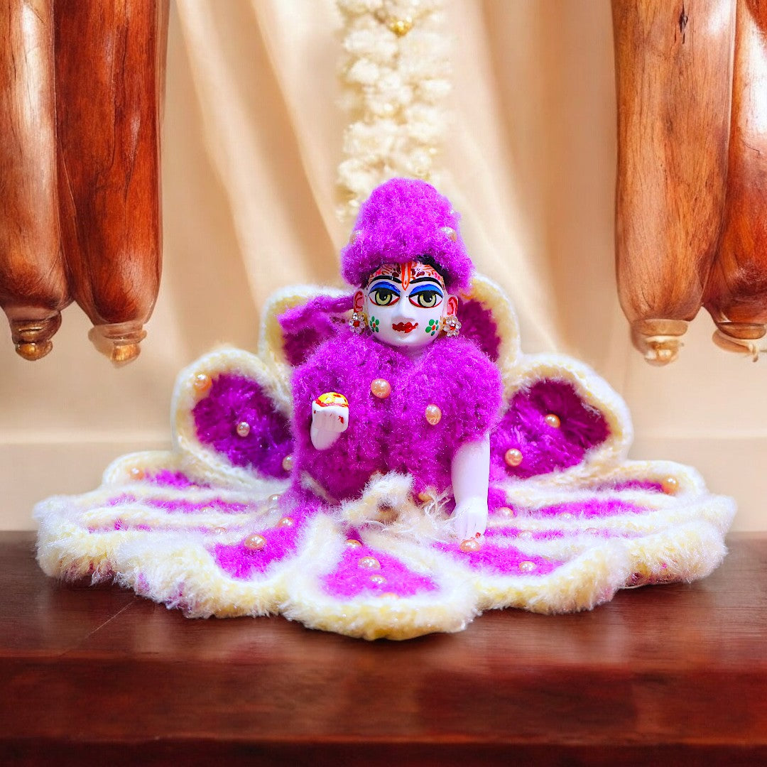 Woolen Laddu Gopal Ji Poshak by Kiroshia SP-W15