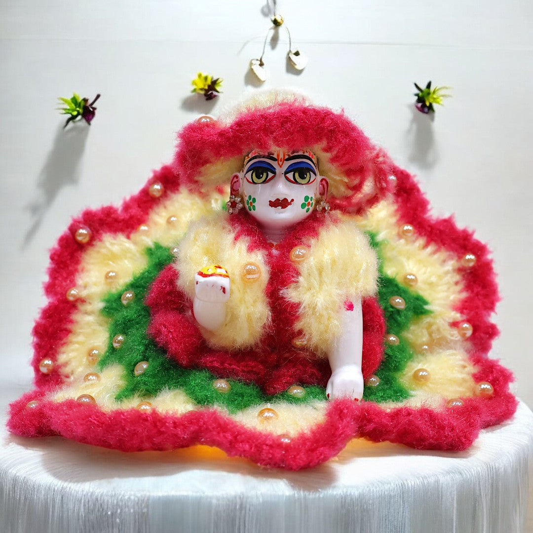 Woolen Laddu Gopal Ji Poshak by Kiroshia SP-W06