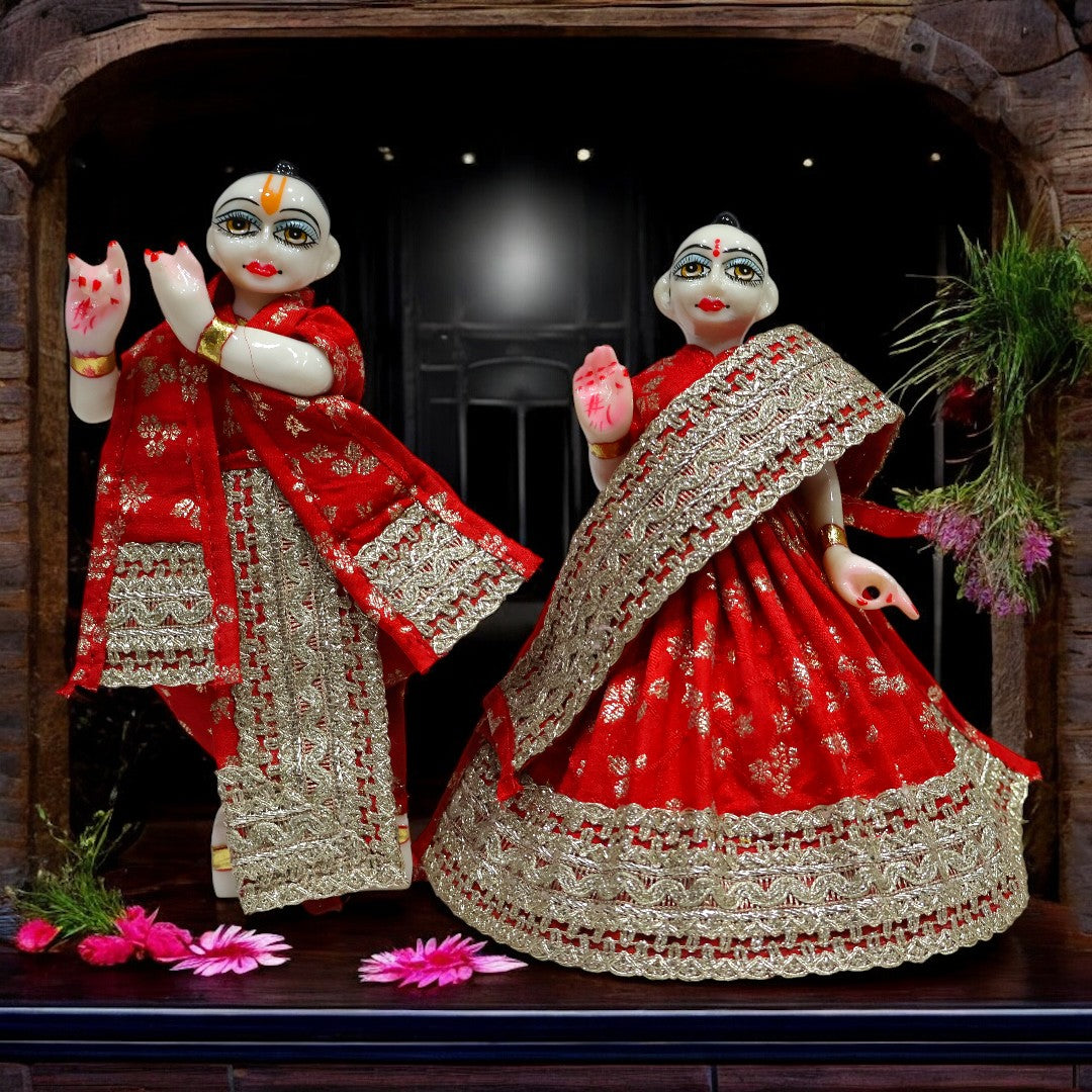 Banarasi Radha Krishna Dress SP-G75