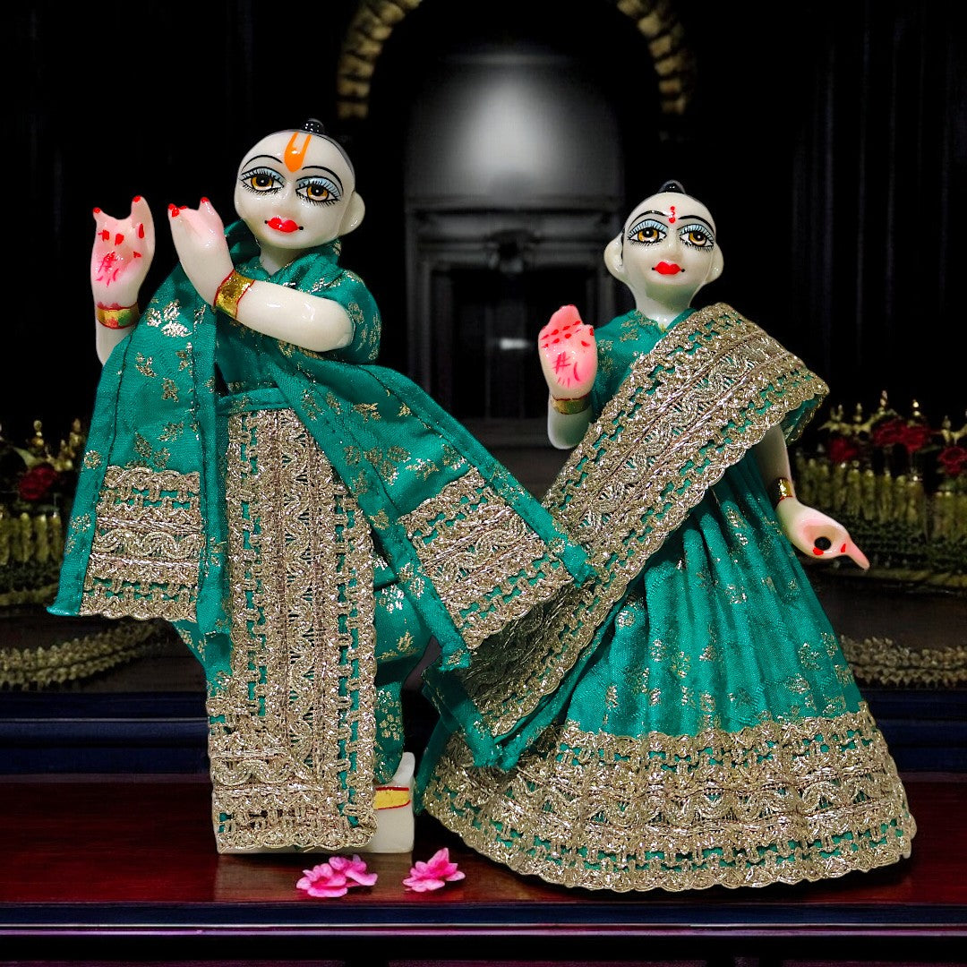 Banarasi Radha Krishna Dress SP-G75