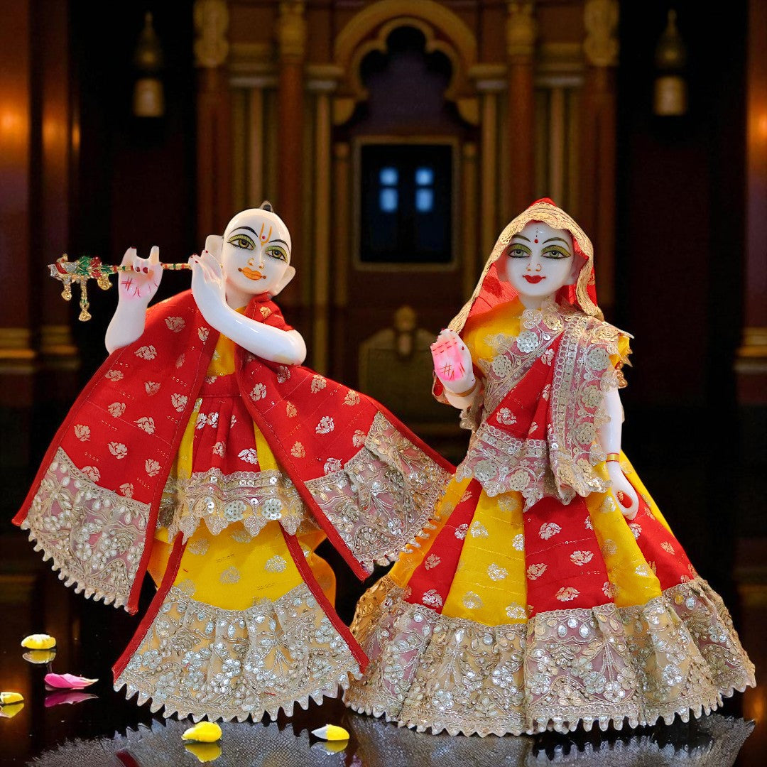 Premium Radha Krishna Dress Set – SP-G59