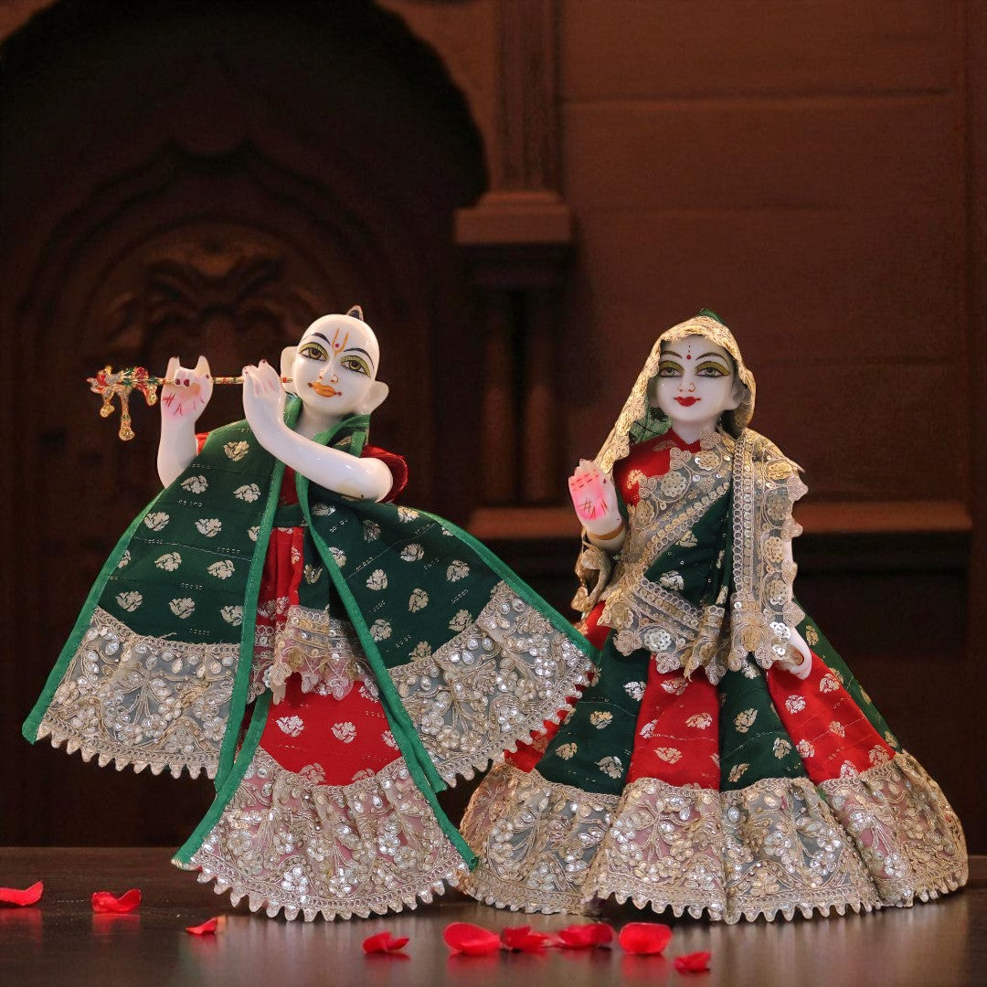 Premium Radha Krishna Dress Set – SP-G59